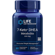 LIFE EXTENSION 7-KETO DHEA METABOLITE 60 VEG CAPSULES